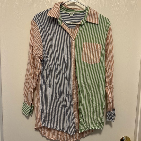 aerie Tops - oversized button up
